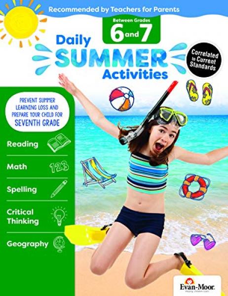 DAILY SUMMER ACTIVITIES BETWEEN GRADES 6 AND 7