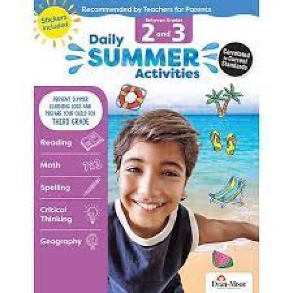 DAILY SUMMER ACTIVITIES BETWEEN GRADES 2 AND 3