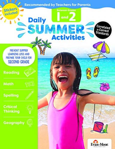 DAILY SUMMER ACTIVITIES BETWEEN GRADES 1 AND 2