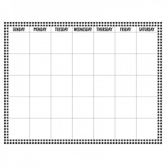 CHART: CALENDAR BUFFALO CHECK