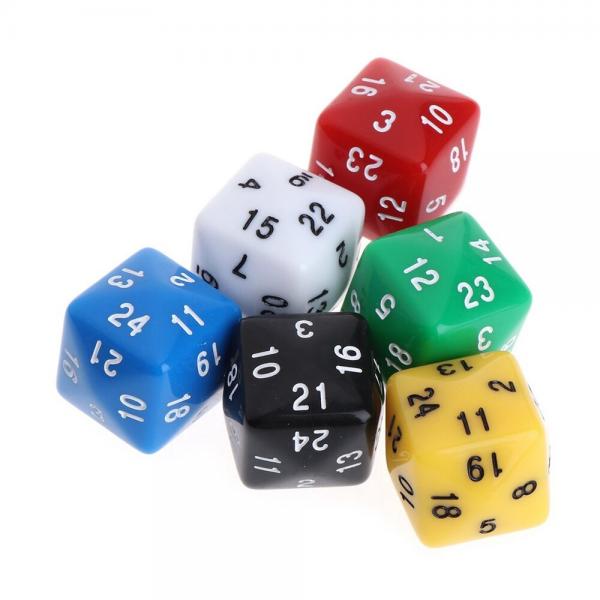 DICE: 12 OR 24 SIDED