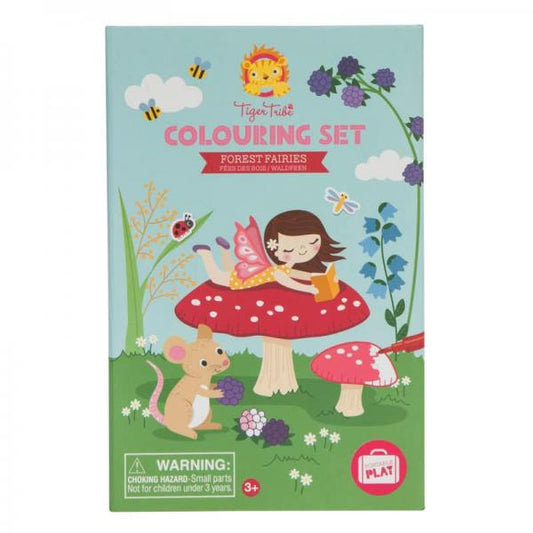 COLOURING SET FOREST FAIRIES