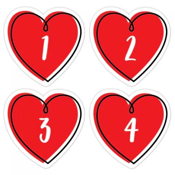 CALENDAR DAYS: DOODLE HEARTS