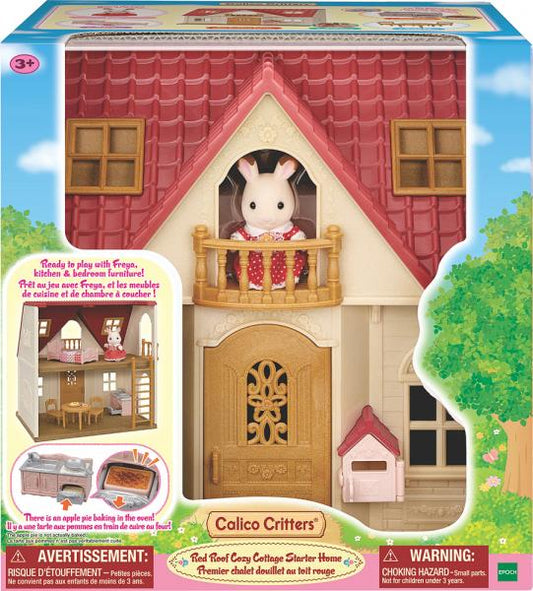 CALICO CRITTERS RED ROOF COZY COTTAGE STARTER HOME