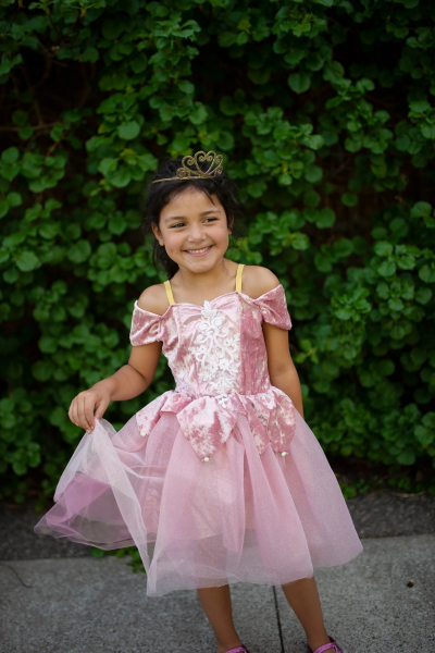 PRIMA BALLERINA DRESS DUSTY ROSE SIZE 3-4