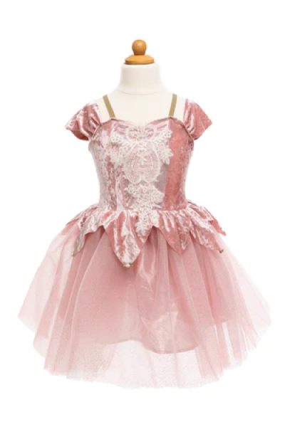 PRIMA BALLERINA DRESS DUSTY ROSE SIZE 3-4
