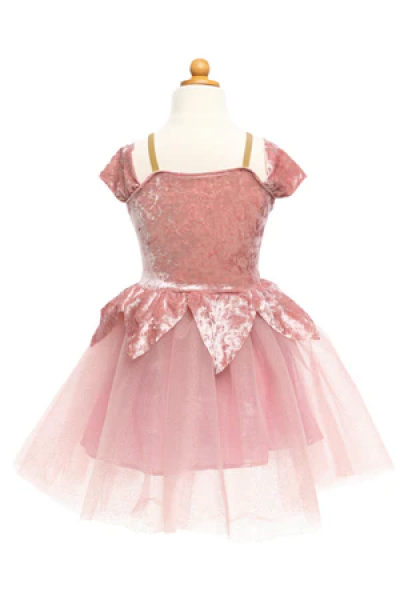 PRIMA BALLERINA DRESS DUSTY ROSE SIZE 3-4