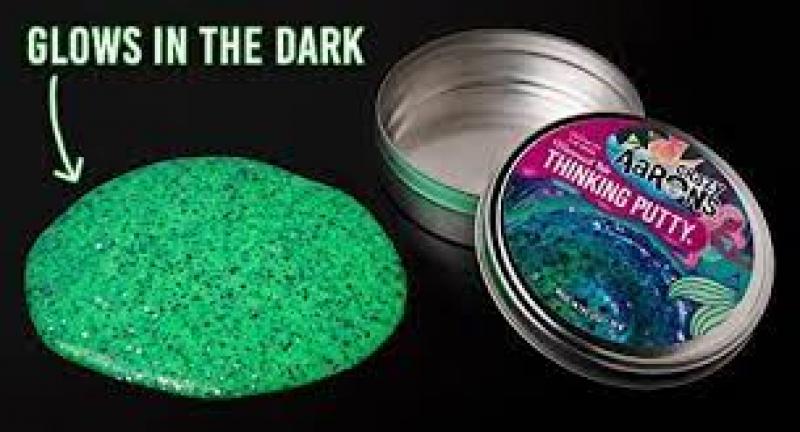 THINKING PUTTY: GLOW-IN-THE-DARK MERMAID TALE