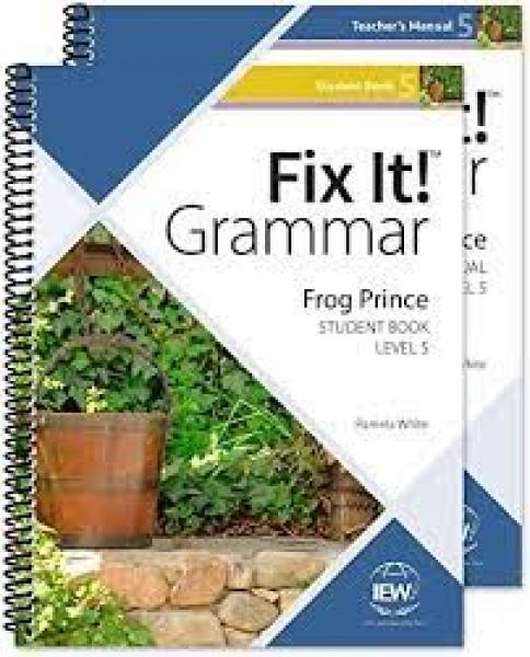 FIX IT! GRAMMAR: LEVEL 5 FROG PRINCE COMBO
