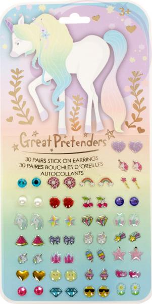 WHIMSICAL UNICORN STICKER EARRINGS