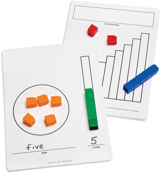 WRITE-ON/WIPE-OFF MAT FOR UNIFIX CUBES INDIVIDUAL