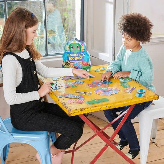 BUILD A ROBOT PUZZLE SPINNER GAME