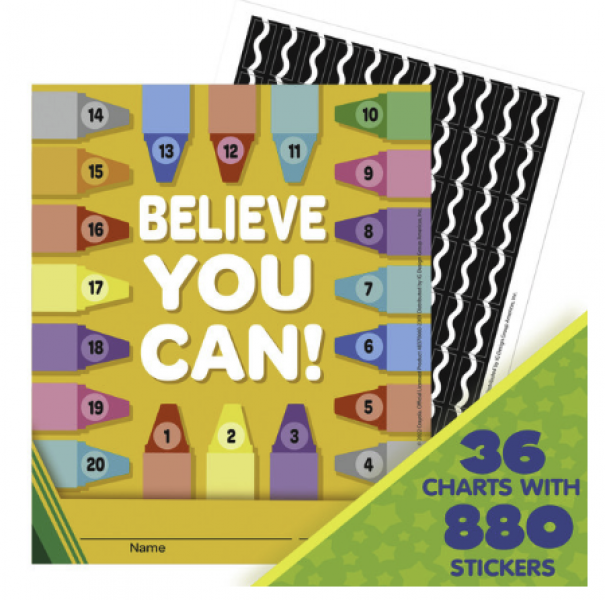 MINI INCENTIVE CHART: CRAYOLA