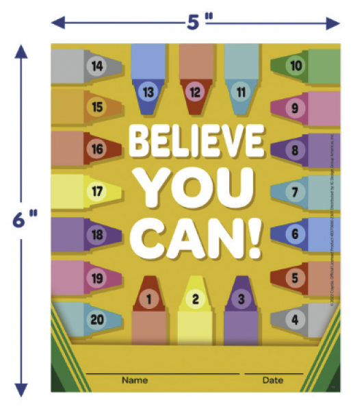 MINI INCENTIVE CHART: CRAYOLA