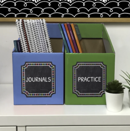 CUT-OUTS: CHALK IT UP! COLORFUL CHALK CARDS