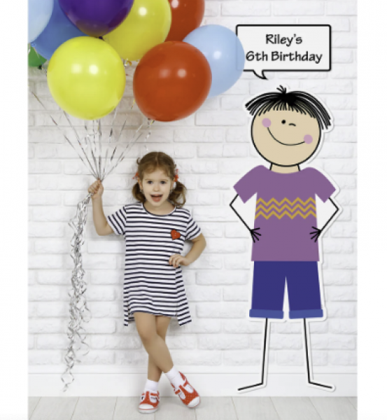 (SALE) BANNER: STICK KIDS JUMBO RILEY