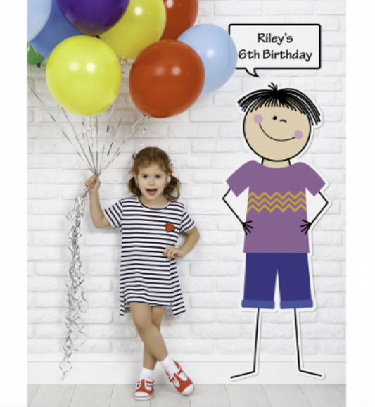 (SALE) BANNER: STICK KIDS JUMBO RILEY