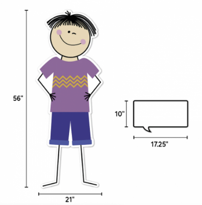 (SALE) BANNER: STICK KIDS JUMBO RILEY