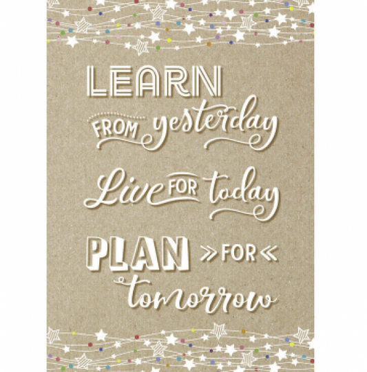 POSTER: KRAFTY POP LEARN.LIVE.PLAN