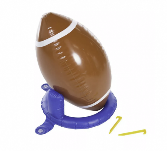(sale)GIANT INFLATABLE FOOTBALL AND TEE
