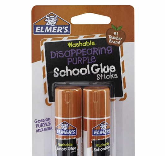 ELMER'S SCHOOL GLUE: DISAPPEARING PURPLE