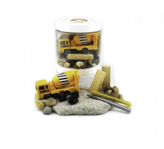 PLAY DOUGH KIT: CONSTRUCTION DIG COOKIES & CREAM
