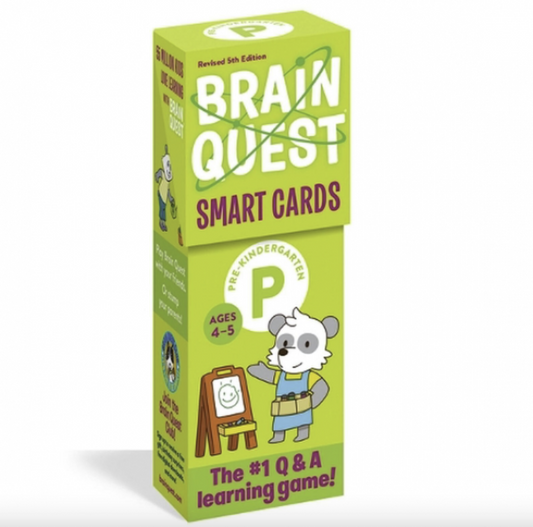 BRAIN QUEST SMART CARDS: PRE-KINDERGARTEN AGES 4-5