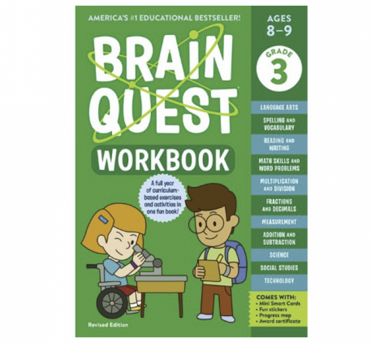BRAIN QUEST WORKBOOK: GRADE 3
