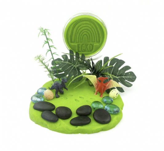 PLAY DOUGH KIT: DINO VOLCANO CHERRY MANGO