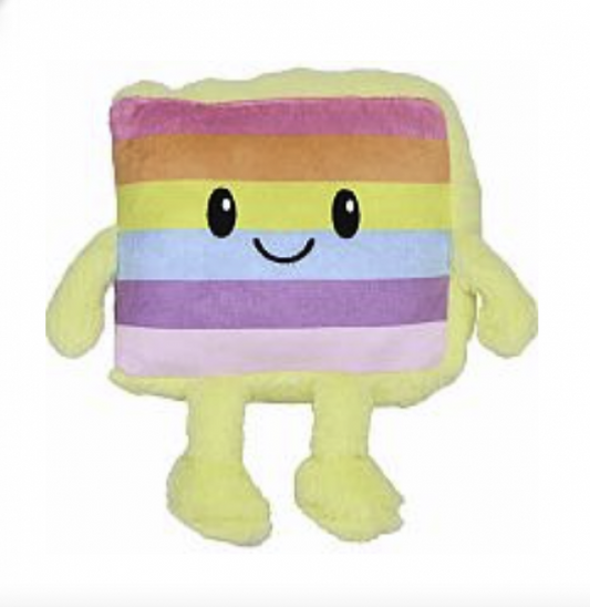RAINBOW CAKE SLICE MINI PLUSH