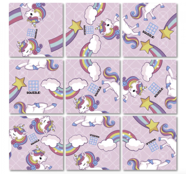 (SALE) SQUZZLE RAINBOWS & UNICORNS