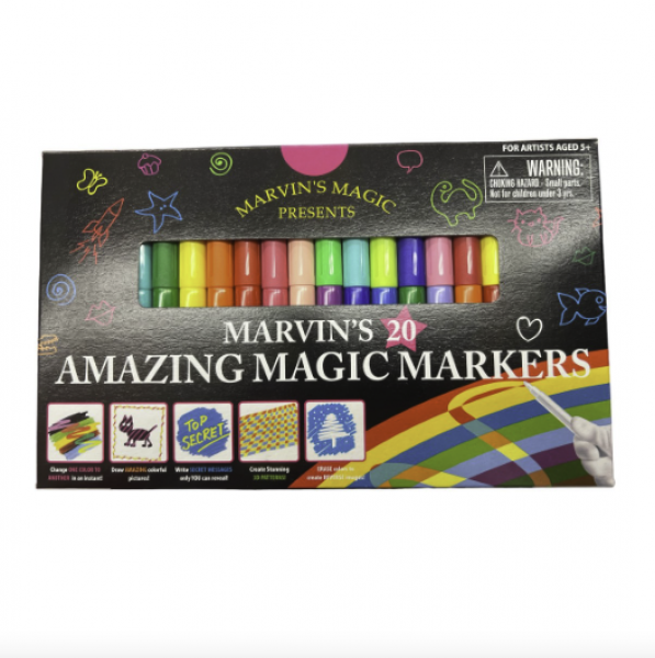 AMAZING MAGIC MARKERS 20 PACK