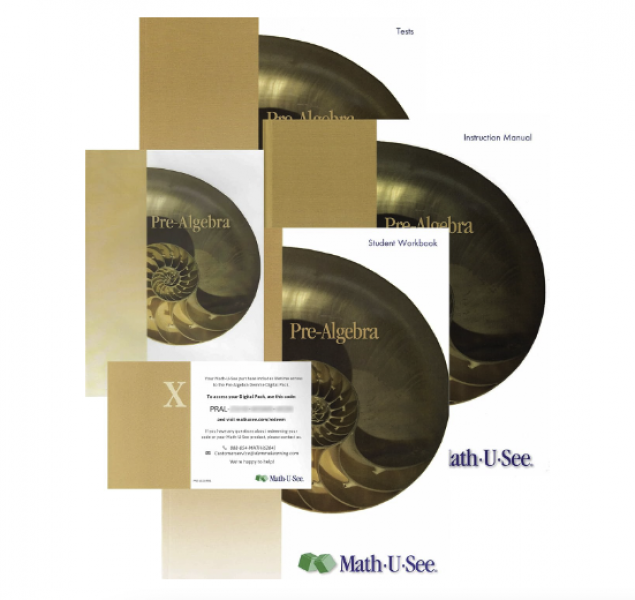 MATH-U-SEE: PRE-ALGEBRA LEVEL UP SET