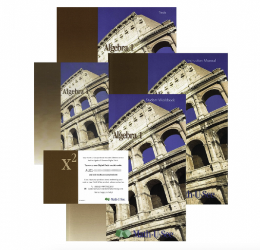 MATH-U-SEE: ALGEBRA 1 LEVEL UP BASE SET