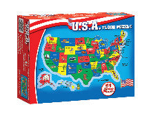 FLOOR PUZZLE: U.S.A. 51 PC