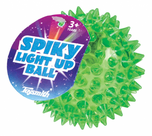 FLASHING SPIKY LIGHT UP BALL
