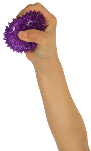 FLASHING SPIKY LIGHT UP BALL