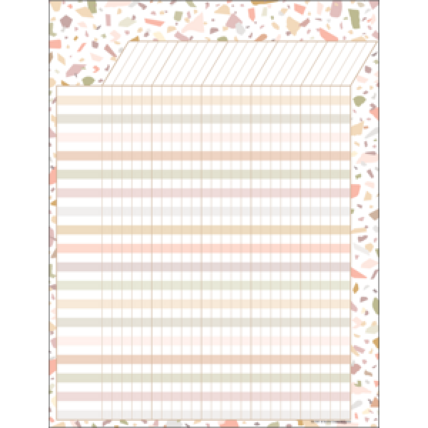 (SALE) CHART: TERRAZZO TONES INCENTIVE