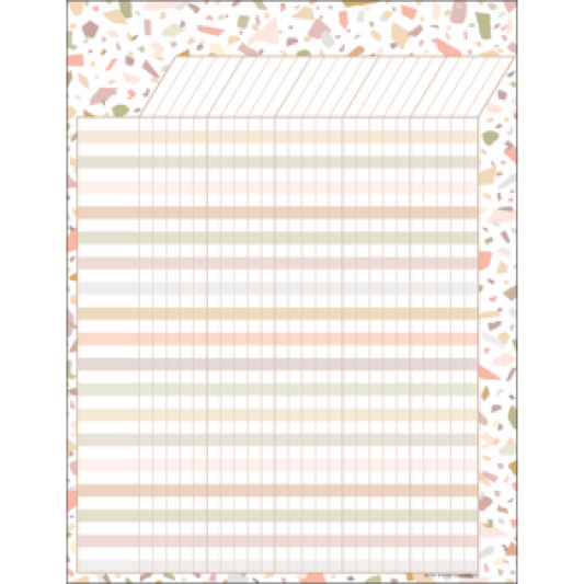 (SALE) CHART: TERRAZZO TONES INCENTIVE