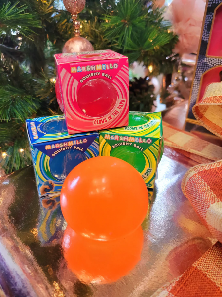 MARSHMELLO SQUISHY BALL GLOW IN THE DARK