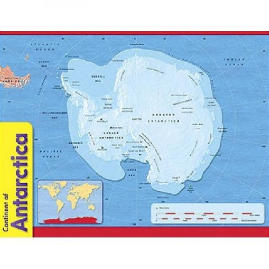 CHART: CONTINENT OF ANTARCTICA