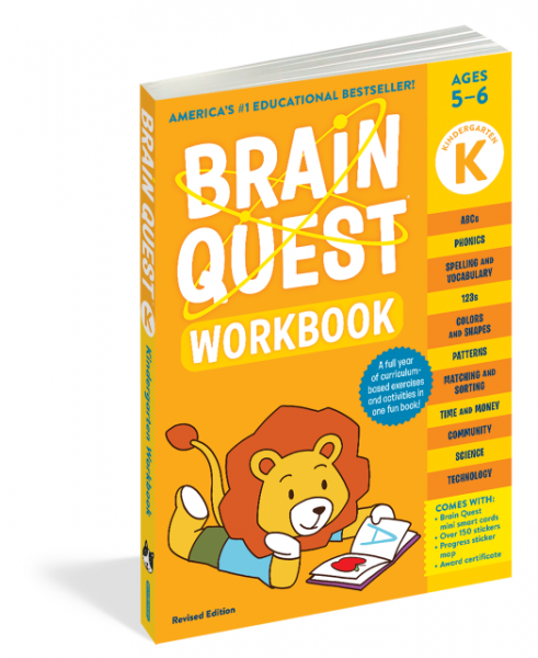 BRAIN QUEST WORKBOOK: KINDERGARTEN