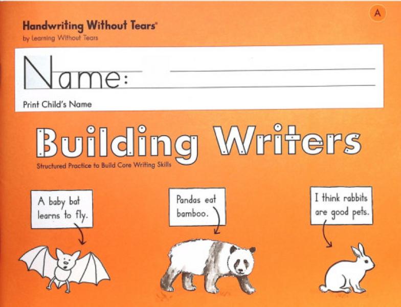 HWT: BUILDING WRITERS A 2022 KINDERGARTEN