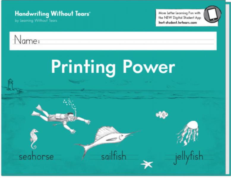 HWT: 2ND GRADE PRINTING POWER STUDENT BOOK 2022