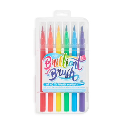 BRILLIANT BRUSH MARKERS