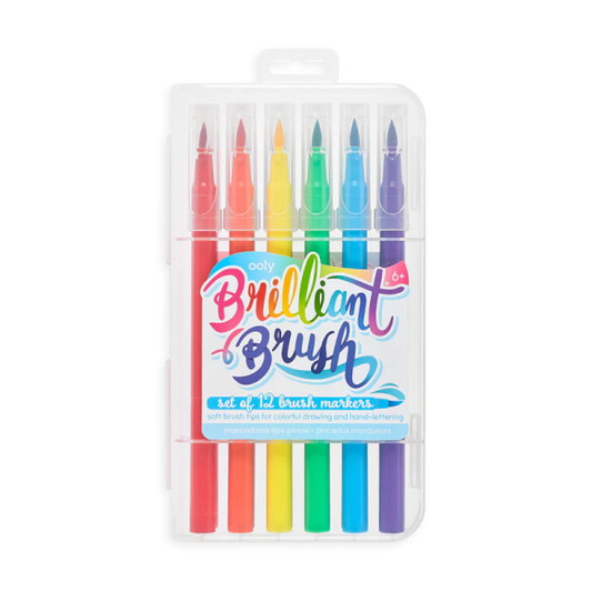 BRILLIANT BRUSH MARKERS