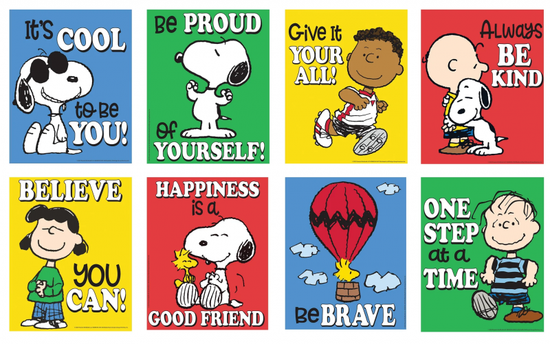 MINI POSTER SET: PEANUTS