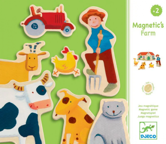 WOODEN MAGNETS FARM
