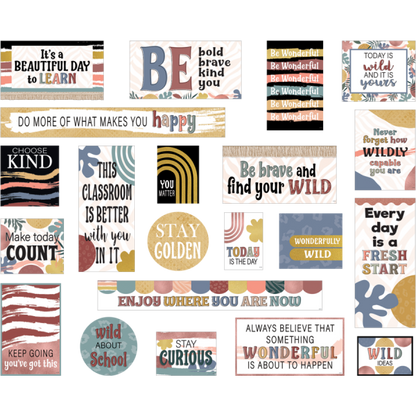 (SALE) MINI BULLETIN BOARD SET: WONDERFULLY WILD