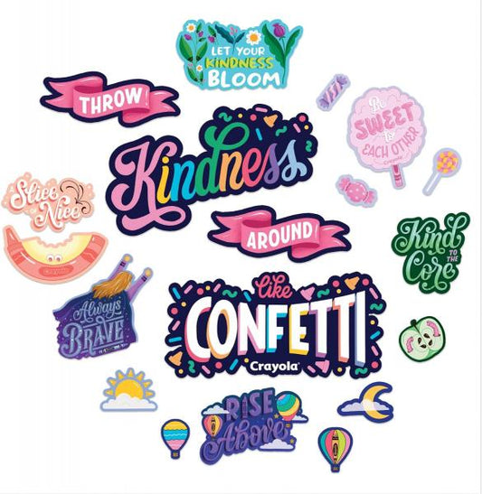 BULLETIN BOARD SET: CRAYOLA COLORS OF KINDNESS